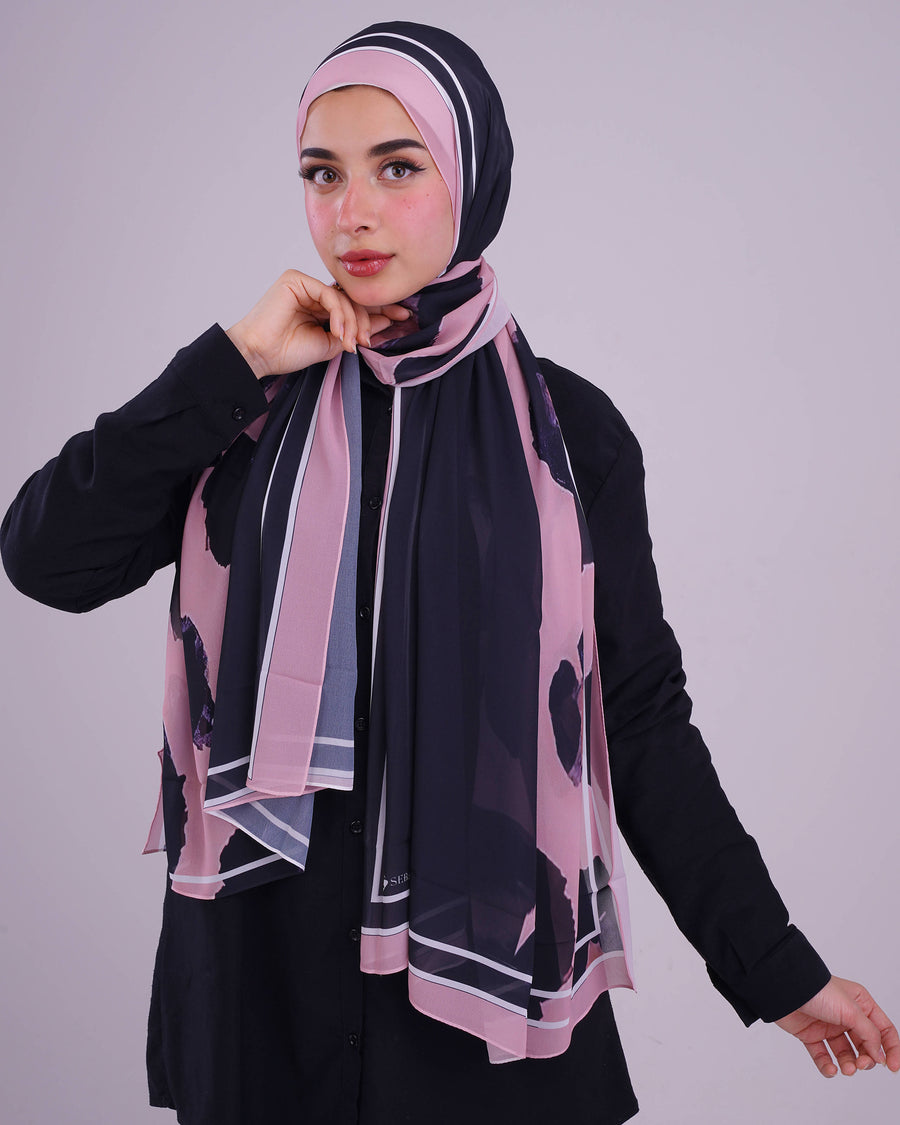 Rose Shadow - Abstract Floral