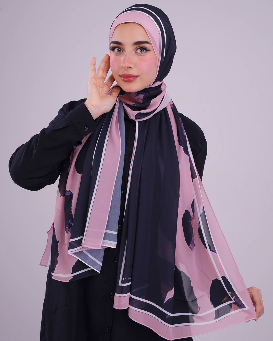 Rose Shadow - Abstract Floral