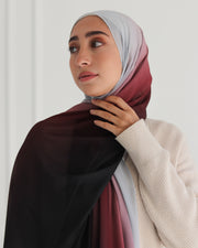 Burgundy Eclipse - Gradient Ombré