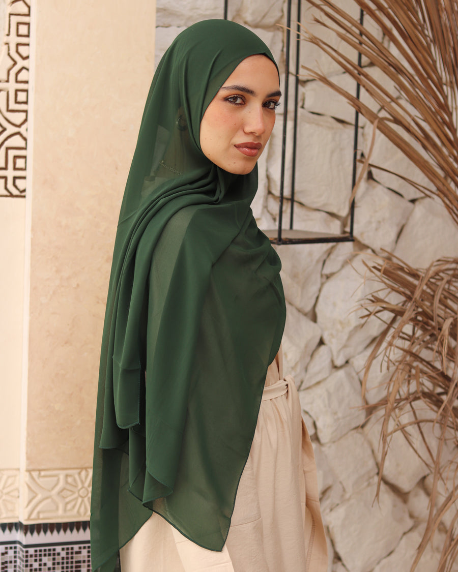 Chiffion . green
