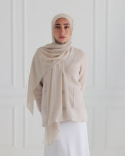 Plain beige