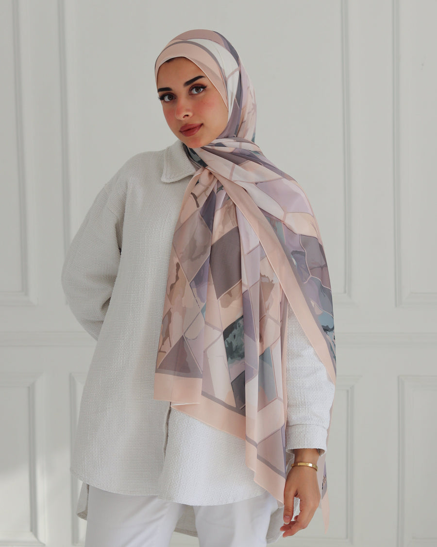 Blush Geometry - Modern Grace