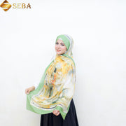 Cashmere Cuddle Chiffon Scarf med tryck